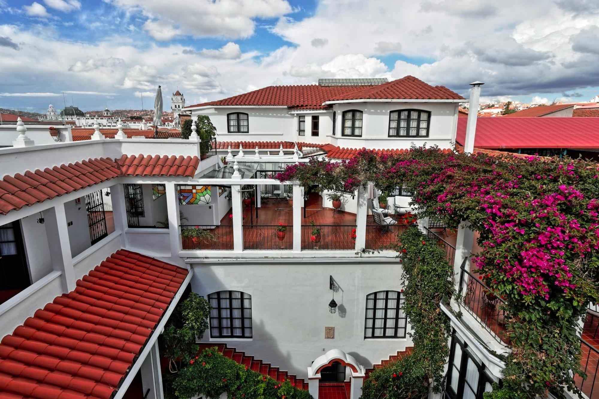El Hotel De Su Merced Sucre Exterior photo
